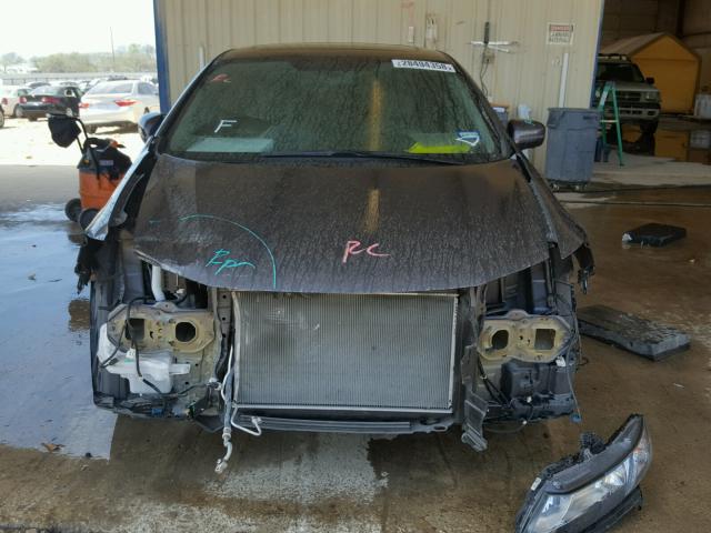 2HGFB2F90FH530870 - 2015 HONDA CIVIC EXL GRAY photo 9