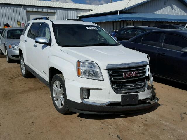 2GKFLPE35G6159907 - 2016 GMC TERRAIN SL WHITE photo 1