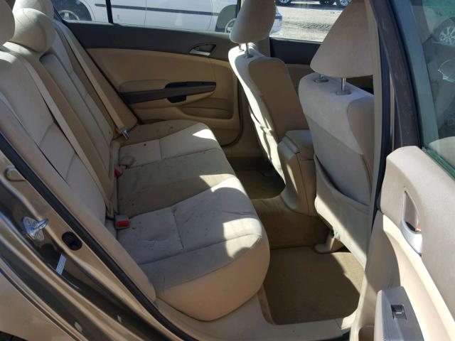 1HGCP26429A026008 - 2009 HONDA ACCORD LXP GOLD photo 6