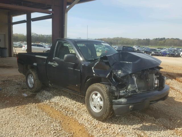 1GCCS249188223690 - 2008 CHEVROLET COLORADO L BLACK photo 1