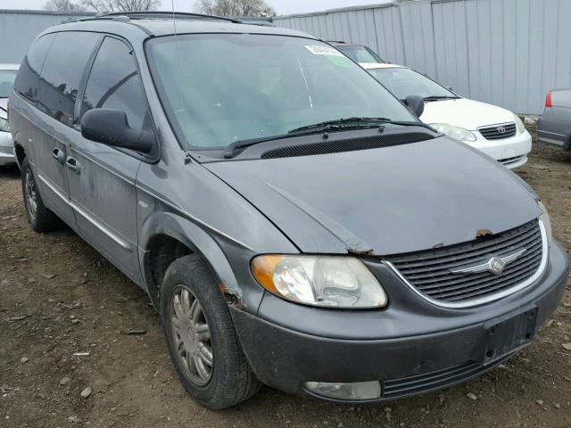 2C4GP54L14R544644 - 2004 CHRYSLER TOWN & COU GRAY photo 1