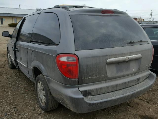 2C4GP54L14R544644 - 2004 CHRYSLER TOWN & COU GRAY photo 3