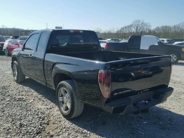 1GCCS198948211615 - 2004 CHEVROLET COLORADO BLACK photo 3