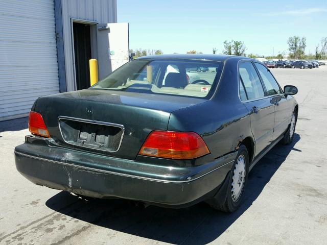 JH4KA9640TC001512 - 1996 ACURA 3.5RL GREEN photo 4