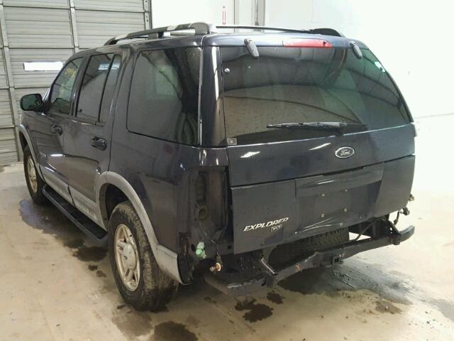 1FMZU73E02UA08151 - 2002 FORD EXPLORER X BLUE photo 3