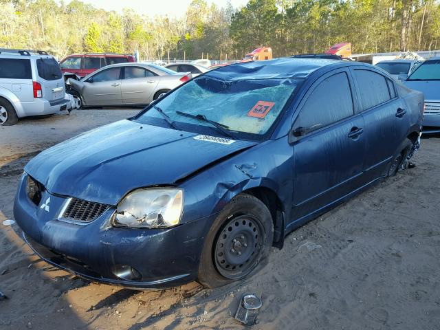 4A3AB36F85E058988 - 2005 MITSUBISHI GALANT ES BLUE photo 2