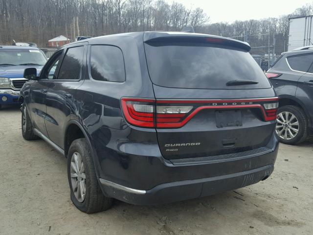 1C4RDJAG8EC561999 - 2014 DODGE DURANGO SX GRAY photo 3