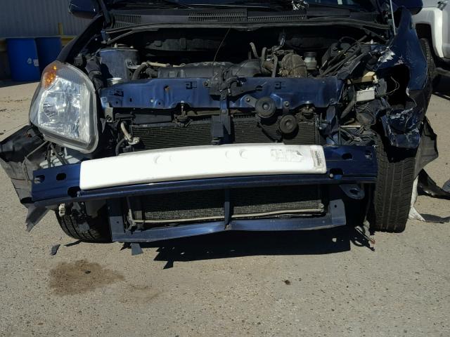 JTKKT604965014781 - 2006 TOYOTA SCION XA BLUE photo 9