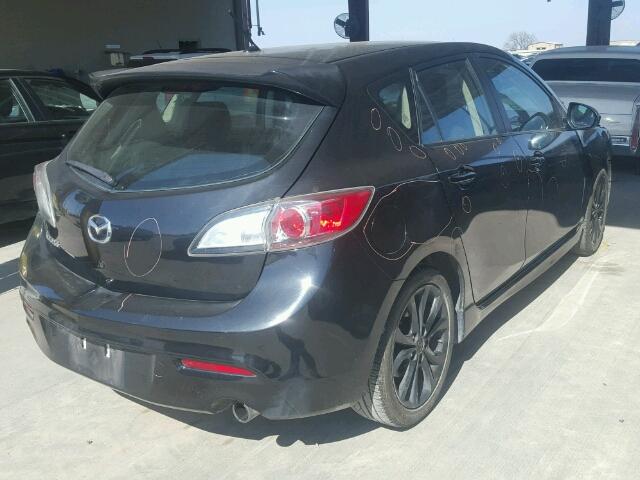 JM1BL1K59B1439404 - 2011 MAZDA 3 S BLACK photo 4