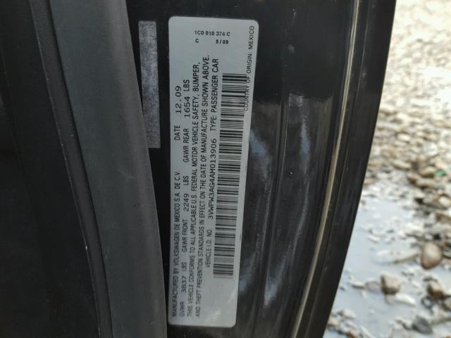 3VWPW3AG4AM013906 - 2010 VOLKSWAGEN NEW BEETLE 黑色 照片 10