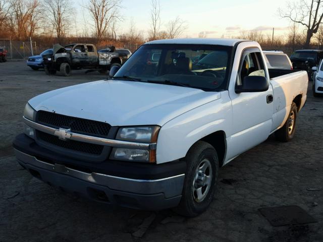 1GCEC14V14Z101669 - 2004 CHEVROLET SILVERADO WHITE photo 2