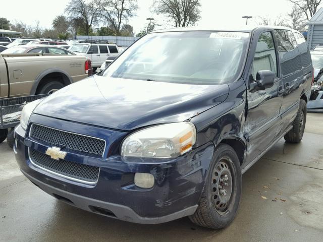 1GNDV23L06D215021 - 2006 CHEVROLET UPLANDER L BLUE photo 2