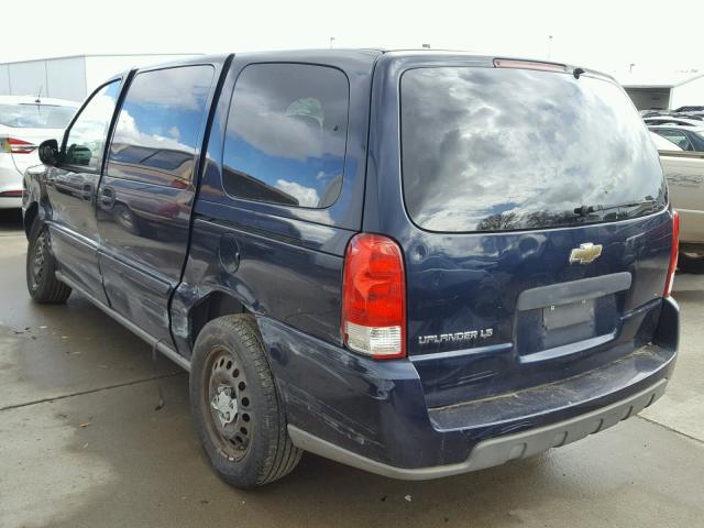 1GNDV23L06D215021 - 2006 CHEVROLET UPLANDER L BLUE photo 3