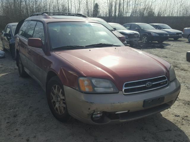 4S3BH896427625454 - 2002 SUBARU LEGACY OUT RED photo 1
