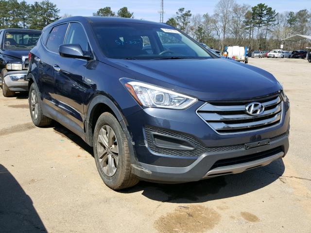 5XYZTDLB3FG290238 - 2015 HYUNDAI SANTA FE S BLUE photo 1