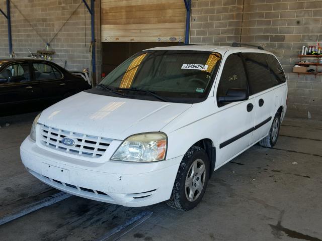 2FMZA51666BA42308 - 2006 FORD FREESTAR S WHITE photo 2