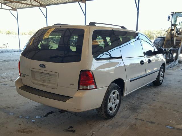 2FMZA51666BA42308 - 2006 FORD FREESTAR S WHITE photo 4