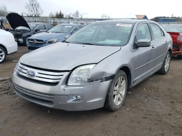 3FAHP08138R227292 - 2008 FORD FUSION SEL GRAY photo 2