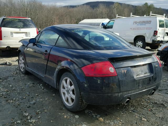 TRUWT28N121006812 - 2002 AUDI TT QUATTRO BLACK photo 3