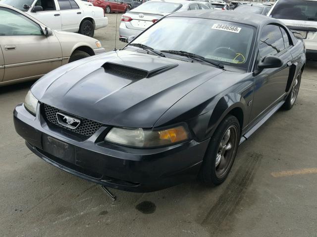 1FAFP42X23F385513 - 2003 FORD MUSTANG GT BLACK photo 2