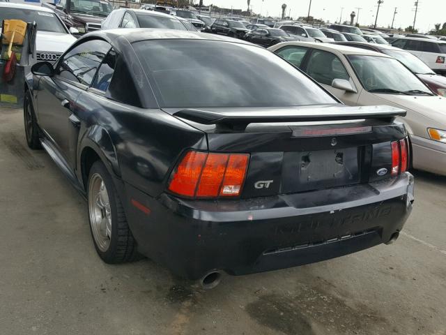 1FAFP42X23F385513 - 2003 FORD MUSTANG GT BLACK photo 3