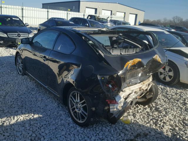 JTKDE177650003626 - 2005 TOYOTA SCION TC 黑色 照片 3