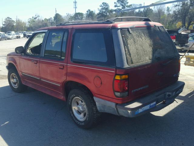 1FMDU32X2VUA95531 - 1997 FORD EXPLORER RED photo 3