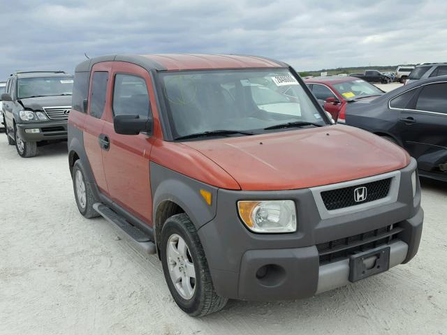 5J6YH18684L000725 - 2004 HONDA ELEMENT EX ORANGE photo 1