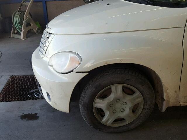 3A4FY48BX7T572121 - 2007 CHRYSLER PT CRUISER WHITE photo 9