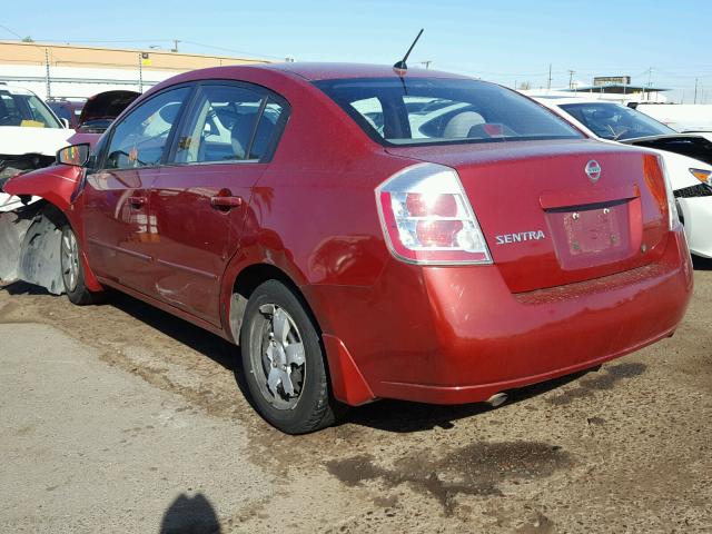 3N1AB61EX8L628029 - 2008 NISSAN SENTRA 2.0 RED photo 3