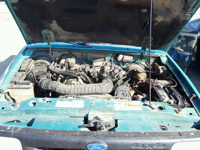 1FTDR15X6PPA53791 - 1993 FORD RANGER SUP TURQUOISE photo 7