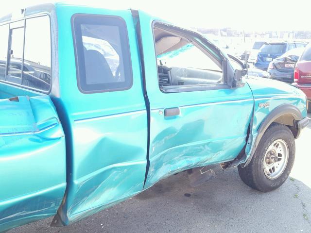 1FTDR15X6PPA53791 - 1993 FORD RANGER SUP TURQUOISE photo 9