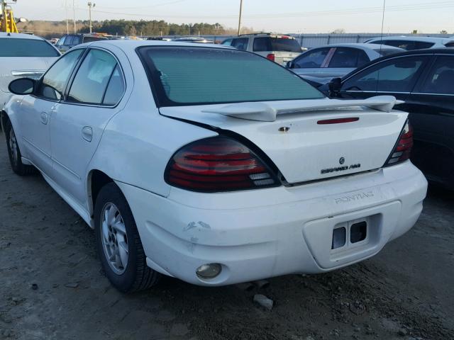 1G2NF52E84M674829 - 2004 PONTIAC GRAND AM S თეთრი ფოტო 3