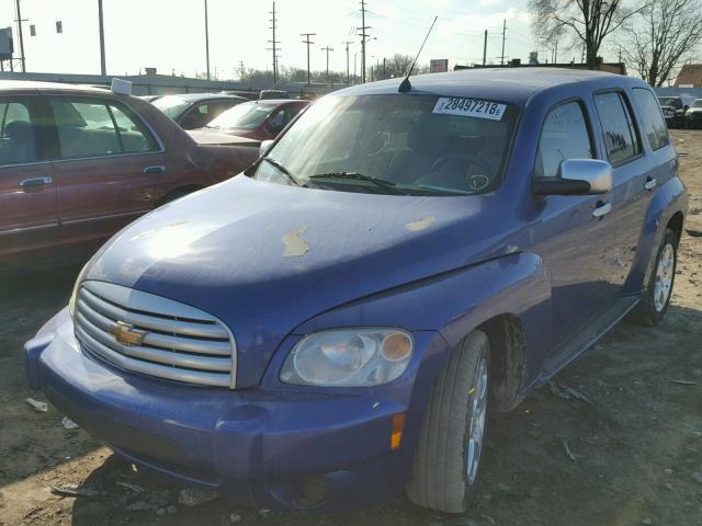 3GNDA23D46S657093 - 2006 CHEVROLET HHR LT BLUE photo 2