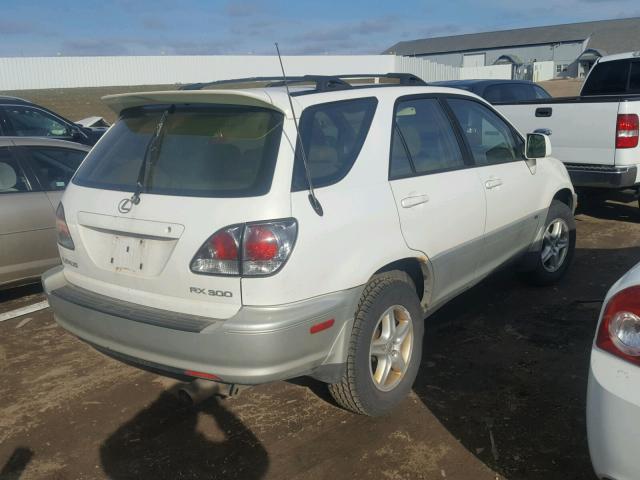 JTJHF10U710214895 - 2001 LEXUS RX 300 WHITE photo 4