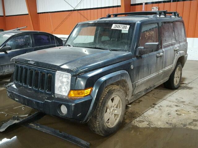1J8HG48N26C200092 - 2006 JEEP COMMANDER GREEN photo 2