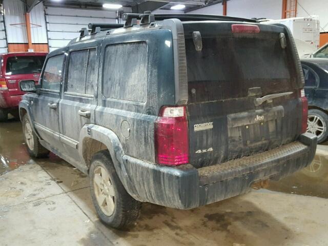 1J8HG48N26C200092 - 2006 JEEP COMMANDER GREEN photo 3