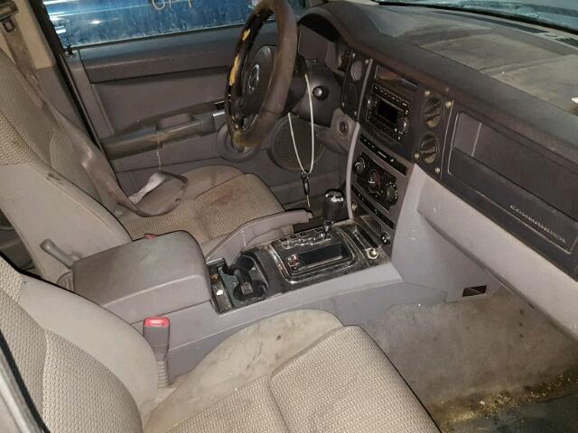 1J8HG48N26C200092 - 2006 JEEP COMMANDER GREEN photo 5