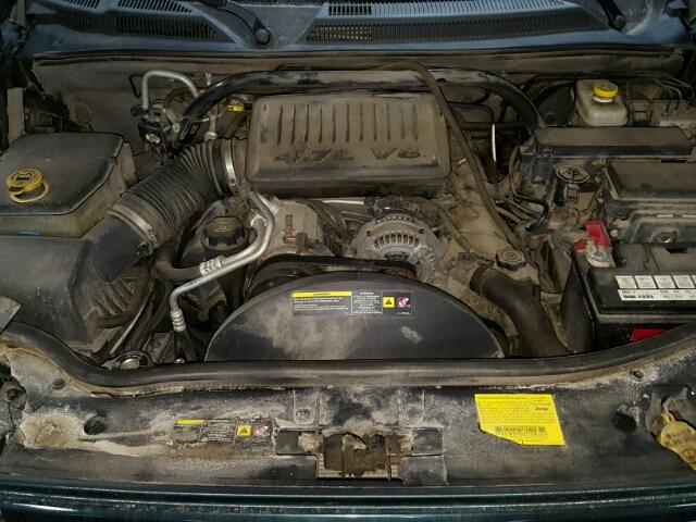 1J8HG48N26C200092 - 2006 JEEP COMMANDER GREEN photo 7