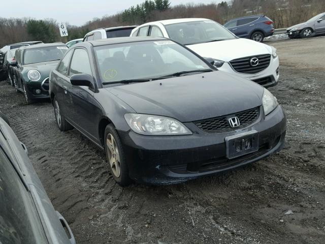 1HGEM219X4L073725 - 2004 HONDA CIVIC EX შავი ფოტო 1