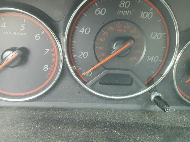 1HGEM219X4L073725 - 2004 HONDA CIVIC EX შავი ფოტო 8