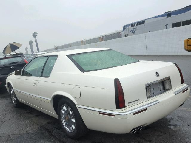 1G6EL12Y8WU610268 - 1998 CADILLAC ELDORADO WHITE photo 3