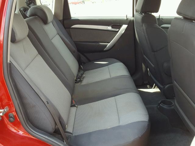 KL1TD6DE9BB125040 - 2011 CHEVROLET AVEO LS 红色 照片 6