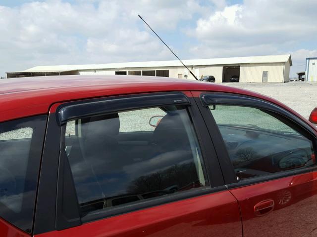 KL1TD6DE9BB125040 - 2011 CHEVROLET AVEO LS 红色 照片 9