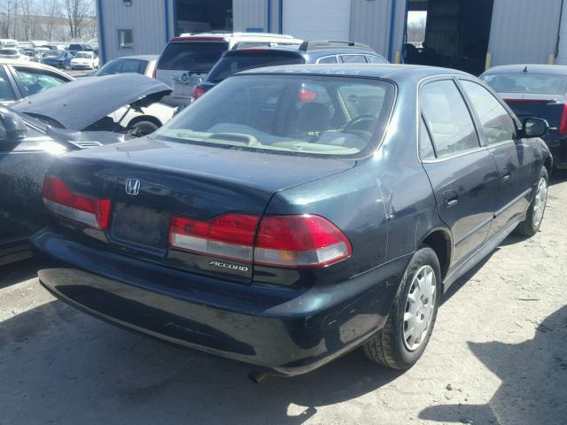 1HGCG665X1A078829 - 2001 HONDA ACCORD GREEN photo 4