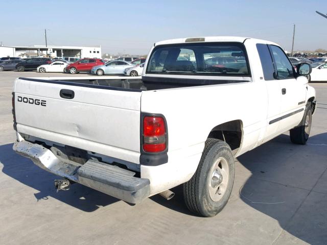 3B7HC13Y51G764571 - 2001 DODGE RAM 1500 WHITE photo 4