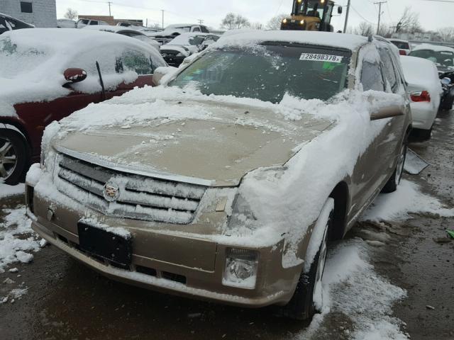 1GYEE63A150220960 - 2005 CADILLAC SRX GOLD photo 2