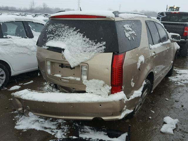 1GYEE63A150220960 - 2005 CADILLAC SRX GOLD photo 4