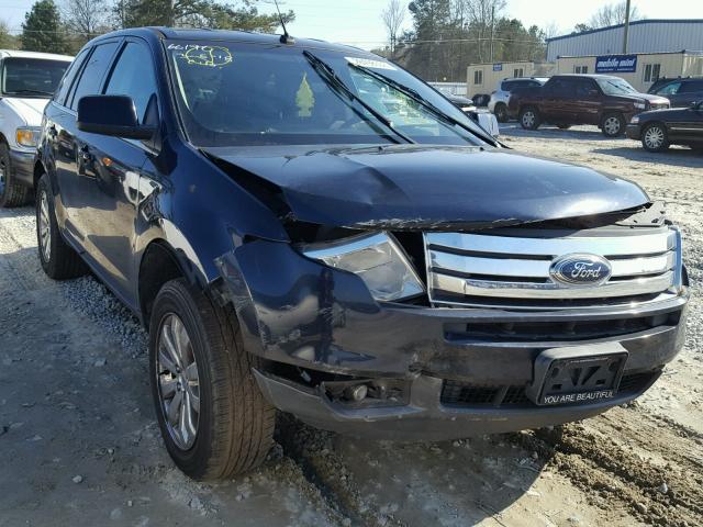 2FMDK39C08BB34443 - 2008 FORD EDGE LIMIT BLUE photo 1