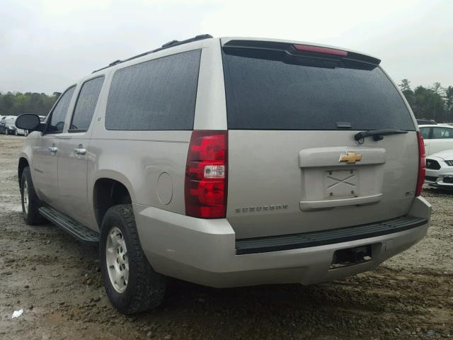 1GNFK16317R233555 - 2007 CHEVROLET SUBURBAN K BEIGE photo 3